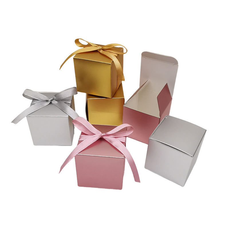 Candle Supplies For Business - 10/30Pcs 접는 작은 선물 상자 화장품