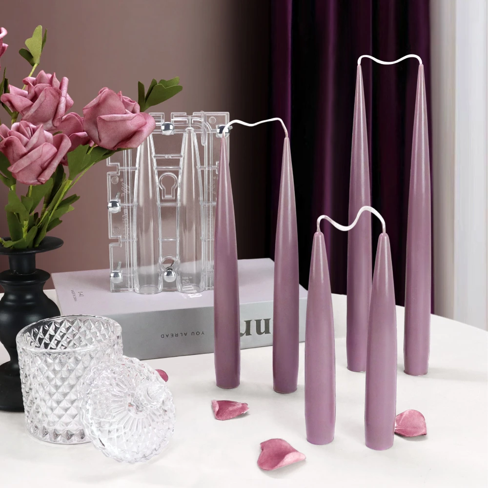 Candle Holder Supplies - 더블 지적 열 촛불 아크릴 금형
