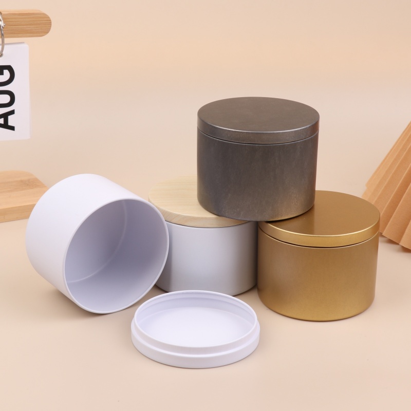 8온스 양초 틴캔 양초 용기 양초 병 뚜껑 포함 도매  - Candle Making Supplies Jars 리뷰 및 가격