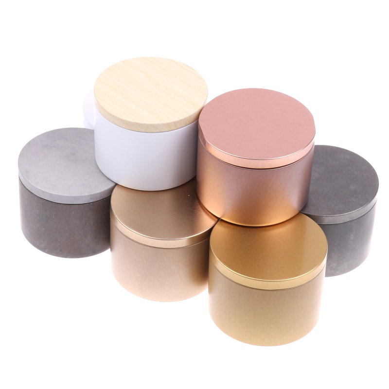 8온스 양초 틴캔 양초 용기 양초 병 뚜껑 포함 도매  - Candle Making Supplies Jars 리뷰 및 가격