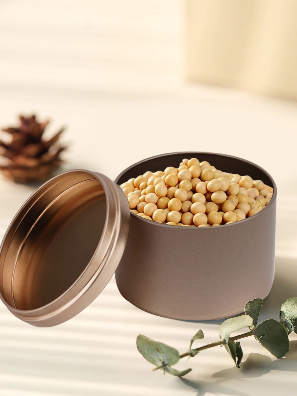 뚜껑이 달린 금속 양초 통-DIY 양초 제작 키트, 향 - Candle Making Supplies Jars 리뷰 및 가격