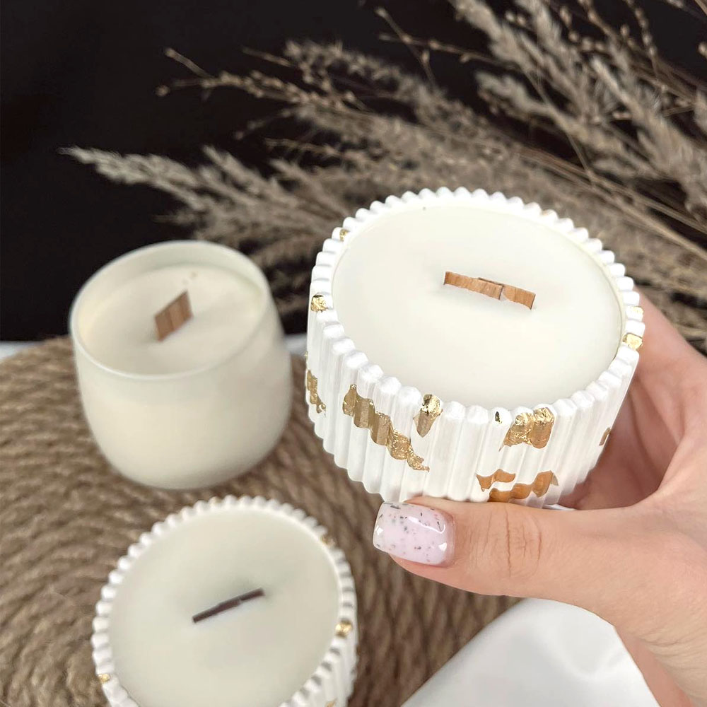 콘크리트 양초 항아리 실리콘 몰드 DIY 쥬얼리 보관  - Candle Making Supplies Jars 리뷰 및 가격