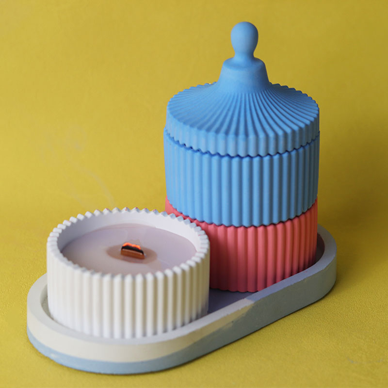 콘크리트 양초 항아리 실리콘 몰드 DIY 쥬얼리 보관  - Candle Making Supplies Jars 리뷰 및 가격