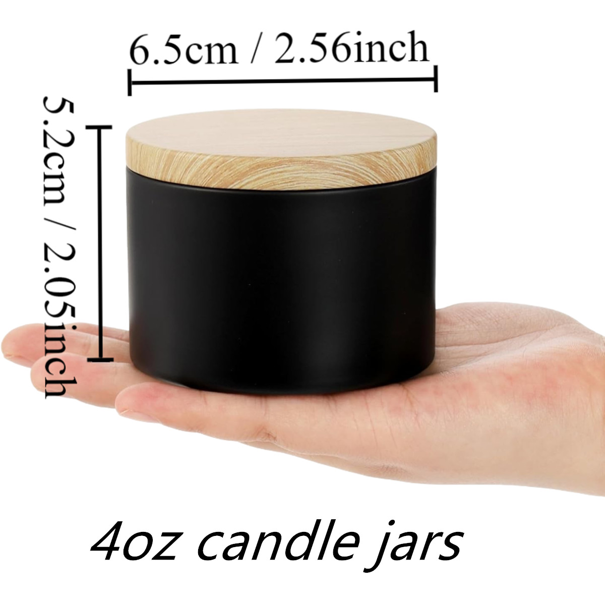 뚜껑이 있는 12개 4온스 양초 통, 느슨한 양초용 둥 - Candle Making Supplies Jars 리뷰 및 가격