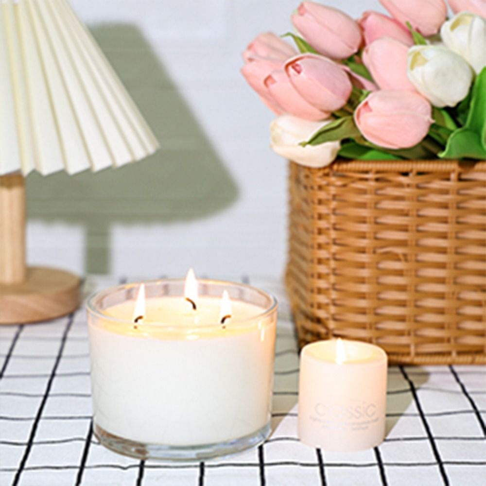 새로운 투명 유리 양초 항아리 투명 작은 빈 양초 용기 - Candle Making Supplies Jars 리뷰 및 가격