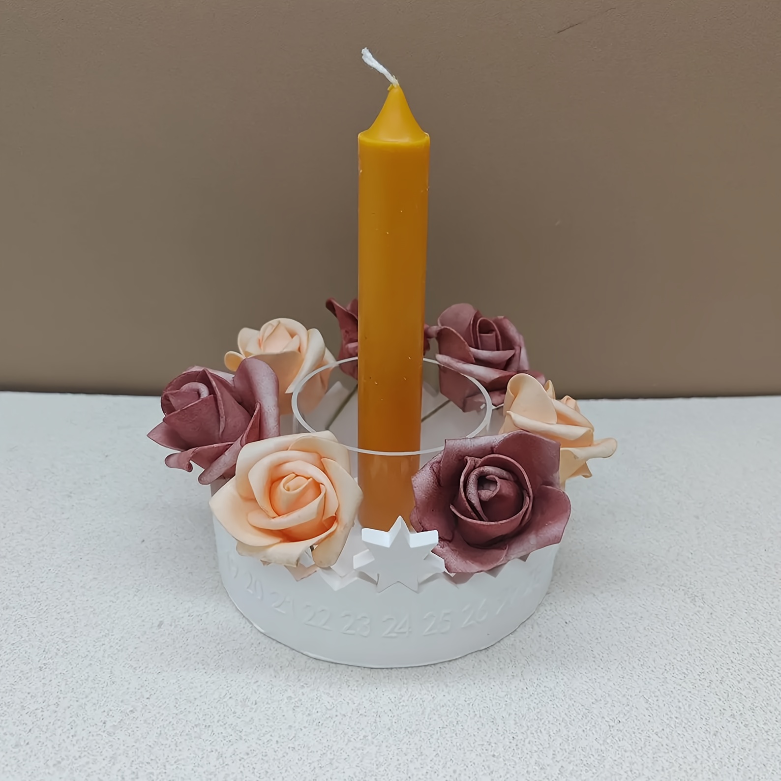 1세트 어드벤트 캘린더 실리콘 몰드 - 카운트다운 캔들 - Candle Holder Supplies 리뷰 및 가격