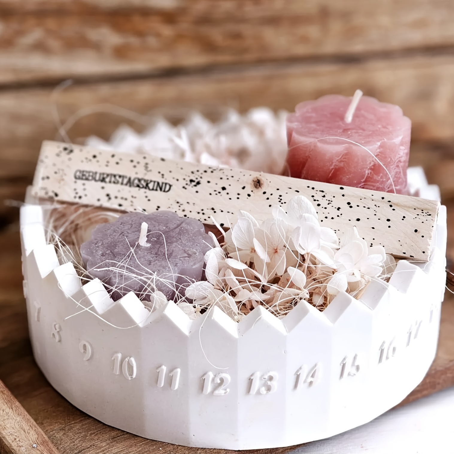 1세트 어드벤트 캘린더 실리콘 몰드 - 카운트다운 캔들 - Candle Holder Supplies 리뷰 및 가격