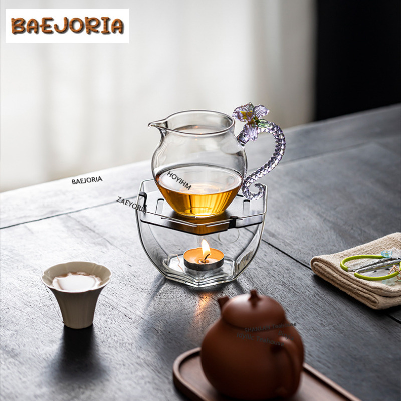 육각형 조롱박 모양 유리 티 워머 홀더 캔들 히터 스토 - Candle Holder Supplies 리뷰 및 가격