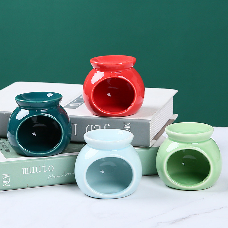 도자기 아로마 버너 에센셜 오일 Furance 미니 캔 - Candle Holder Supplies 리뷰 및 가격