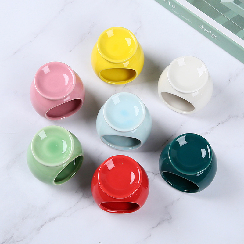 도자기 아로마 버너 에센셜 오일 Furance 미니 캔 - Candle Holder Supplies 리뷰 및 가격