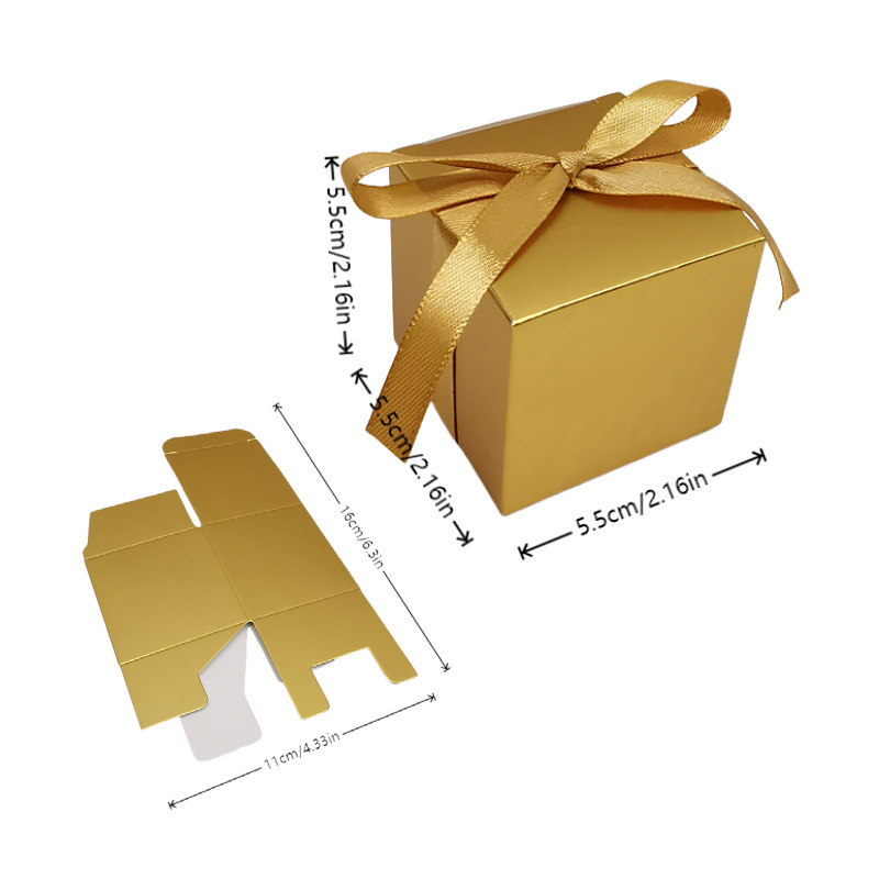 10/30Pcs 접는 작은 선물 상자 화장품 종이 상자 - Candle Supplies For Business 리뷰 및 가격